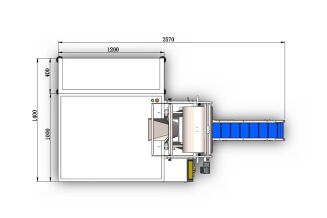 Stół 520 do konfekcji ręcznej ze zgrzewarką - 8