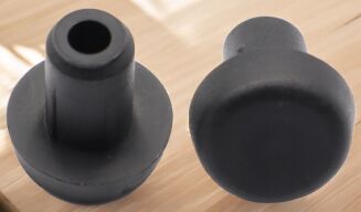 Ślizgacz meblowy z bolcem fi 8 mm stopka meblowa. - 3