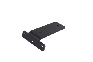 Wspornik półki LOFT typu T 150 × 100 × 50 mm, stalowy, czarny mat. - 4