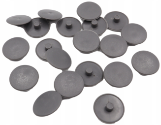 Zaślepka Ø 15 mm do mimośrodu – antracyt, wciskana maskująca. - 2