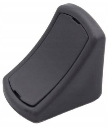 Kątownik meblowy pojedynczy do półek – komandorek antracyt.