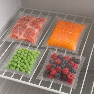 Rolka do pakowania próżniowego 28 × 1000 cm – folia moletowana PA/PE, do żywności, sous-vide. - 7