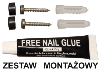 Wieszak ścienny loft czarny z 17 haczykami — do ubrań, kluczy, ręcznik. - 4