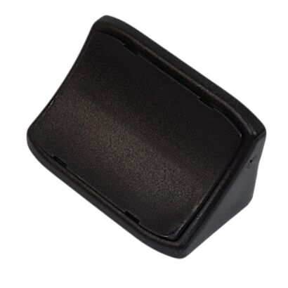 Kątownik podwójny z zaślepką – podpórka do półki, komandorek czarny.