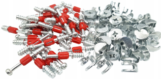 Złącze meblowe mimośrodowe 28 mm – zaczep euro do płyty 18 mm. - 3