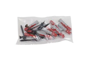 Kołki rozporowe 8x40 mm Fischer DUO POWER + wkręty 4,5 x 45 mm. (10 szt.) - 3