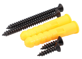 Zestaw 2× wsporników półki LOFT L200 × 130 × 38 mm – czarny mat + zestaw montażowy. - 4