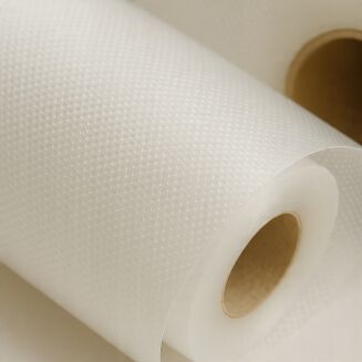 Rolka do pakowania próżniowego 25 × 600 cm – folia moletowana PA/PE, do żywności, sous-vide. - 2