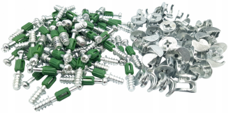 Złącze meblowe mimośrodowe 24 mm, z trzpieniem euro 6 mm (mimośród 15×12 mm) 20 szt. - 2