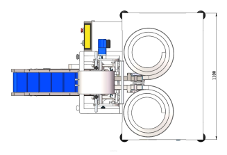 Maszyna, automat pakujący z 2 podajnikami - 5