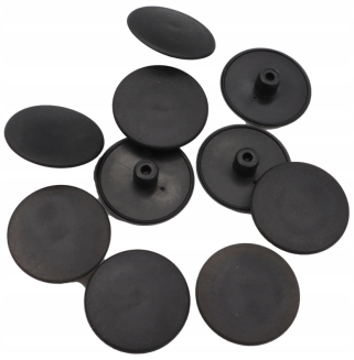 Zaślepka Ø 15 mm do mimośrodu – czarna, wciskana maskująca. - 2